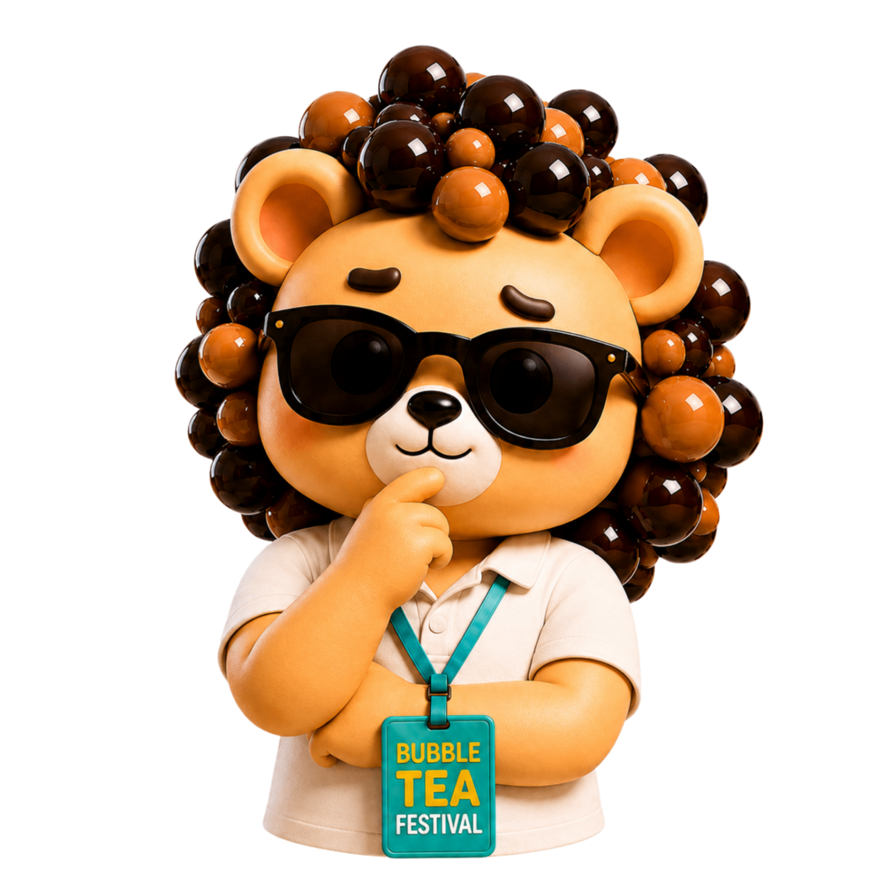 Maestro the Boba Lion — Thinking