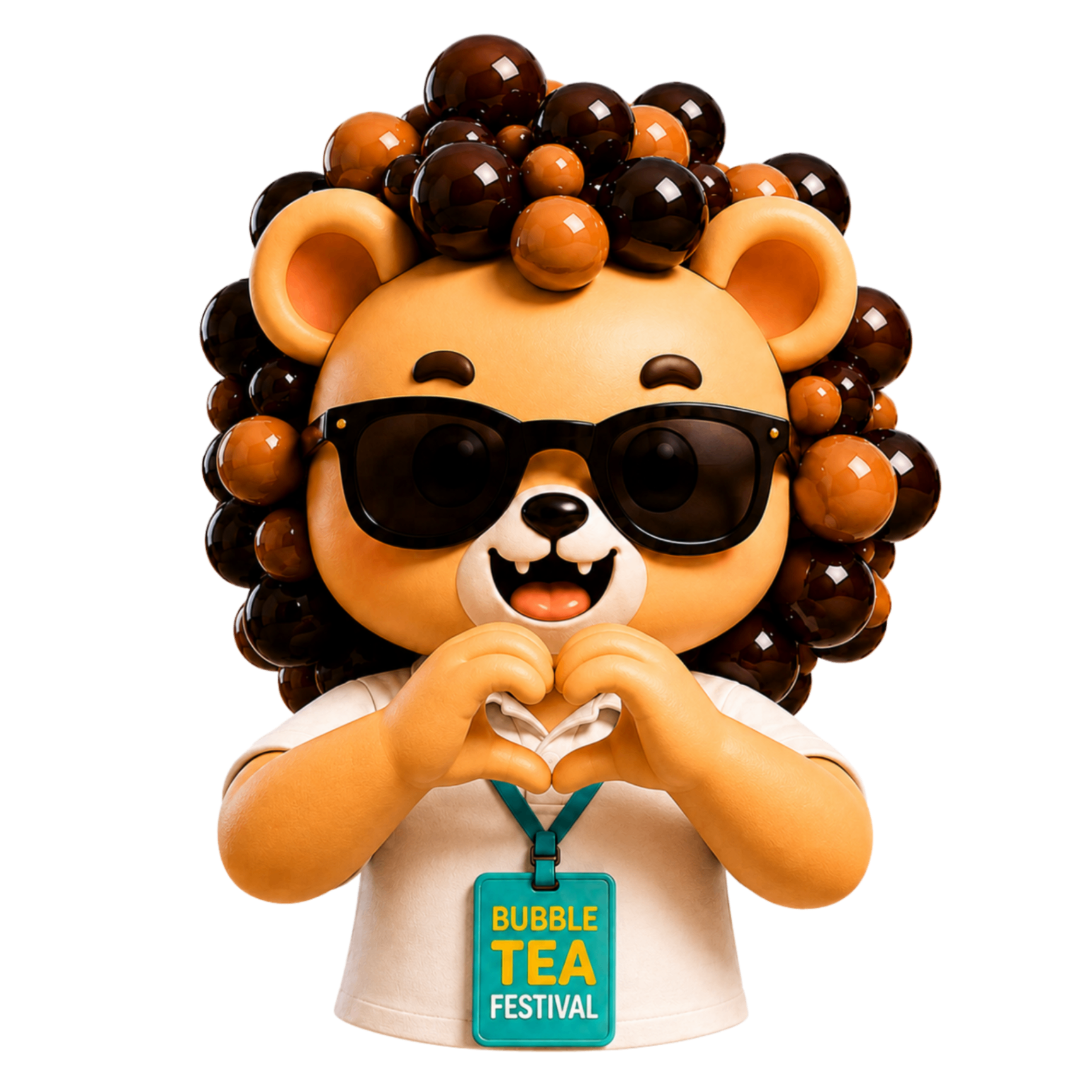 Maestro the Boba Lion — Heart Hands