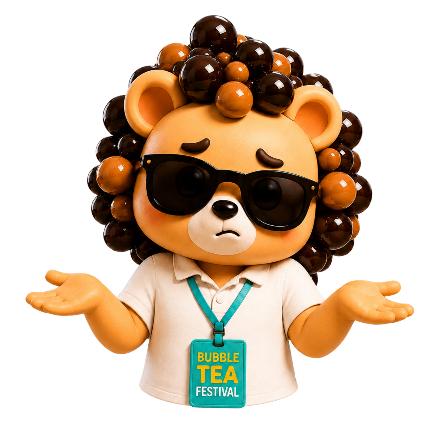 Maestro the Boba Lion — Confused Shrug