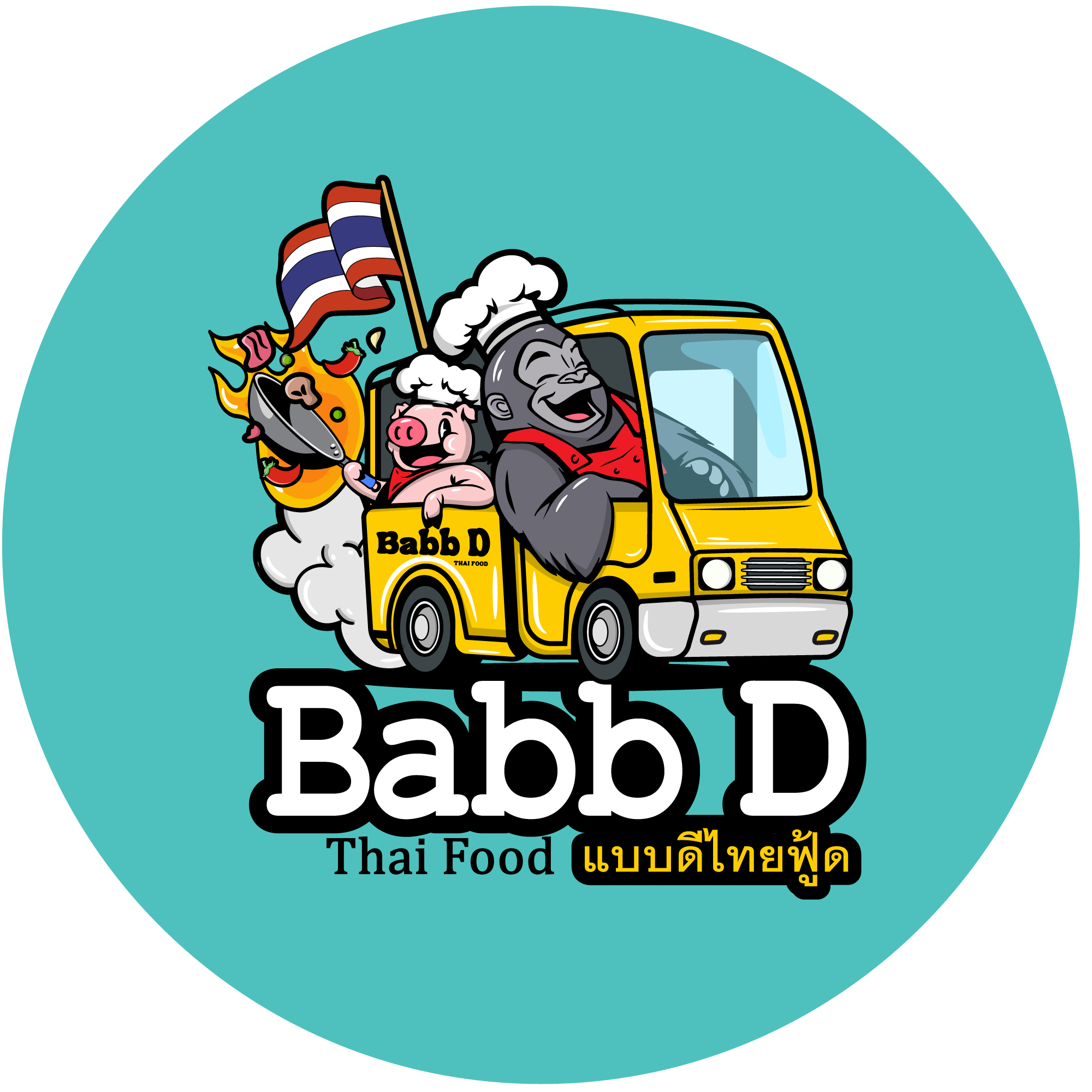 Babb D Thai Food logo