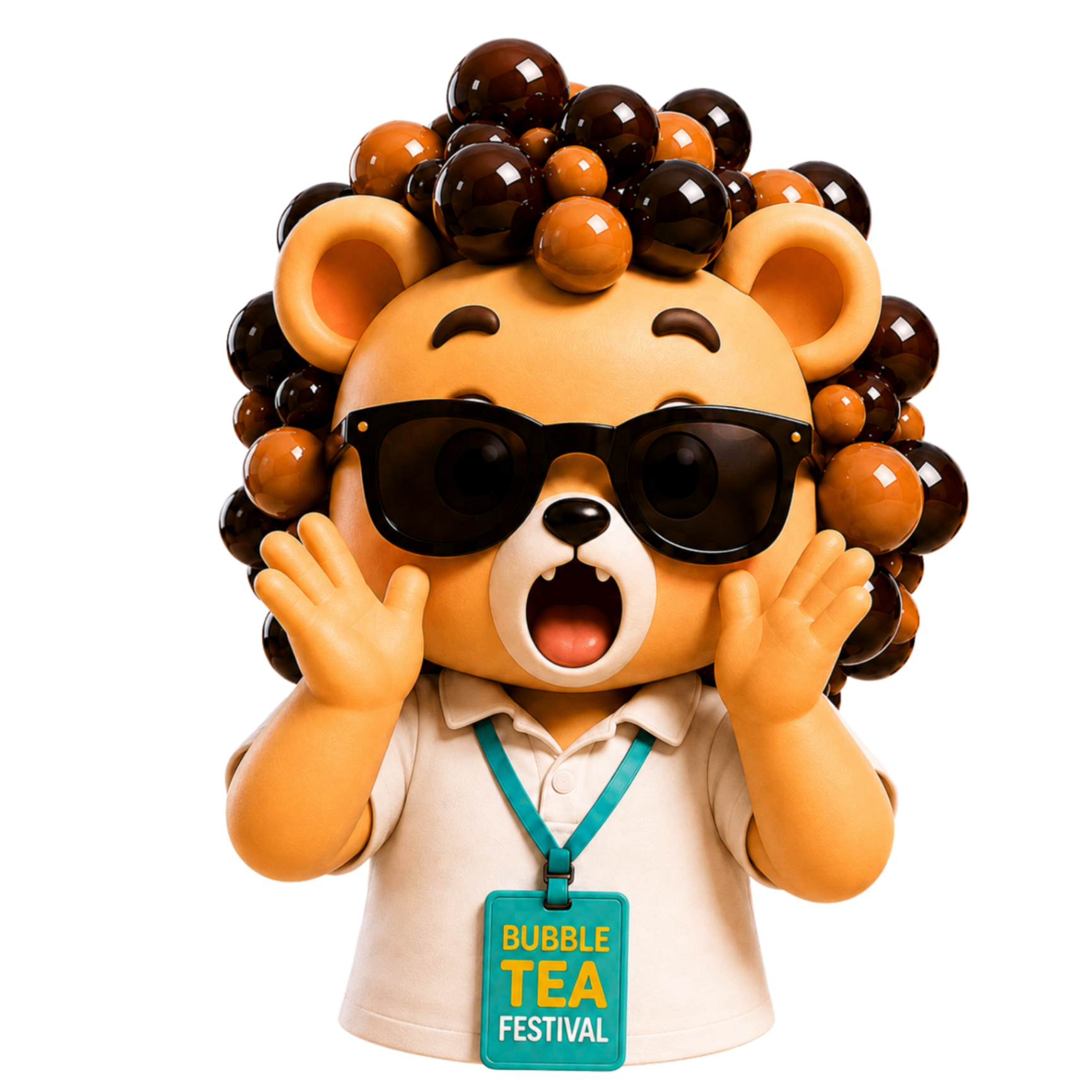 Maestro the Boba Lion — Surprised