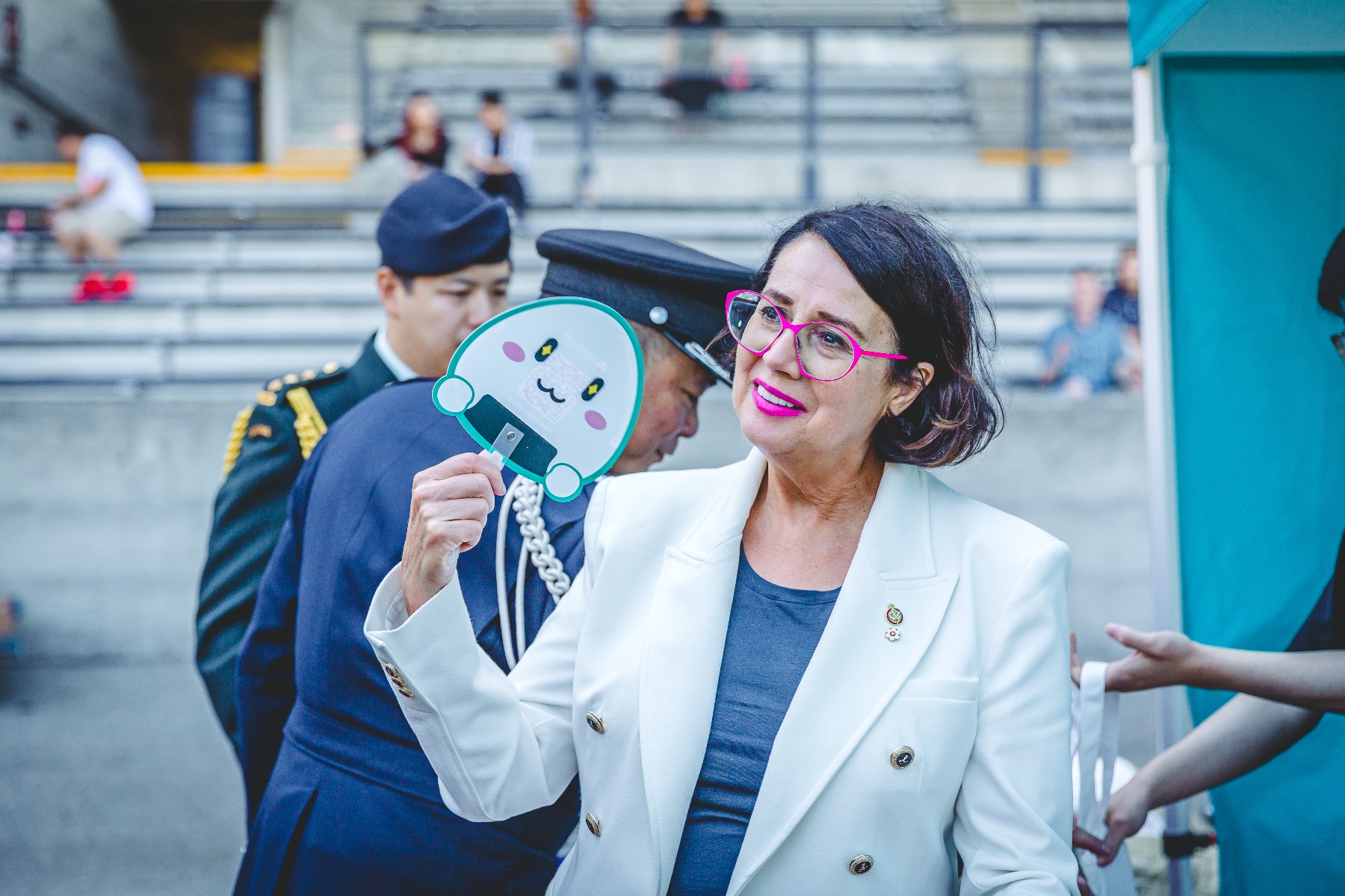 Visitors at the first Canada Bubble Tea Festival in Metro Vancouver, 2022